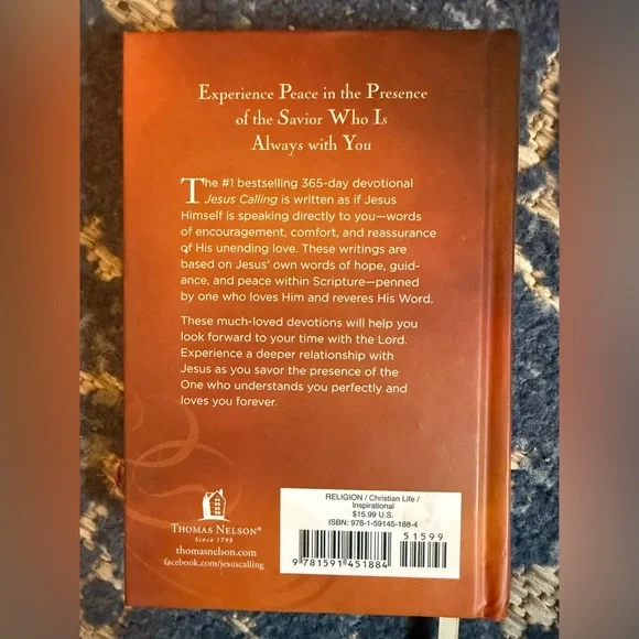 Jesus Calling Devotional Book by Sarah Young - Picture 2 of 3
